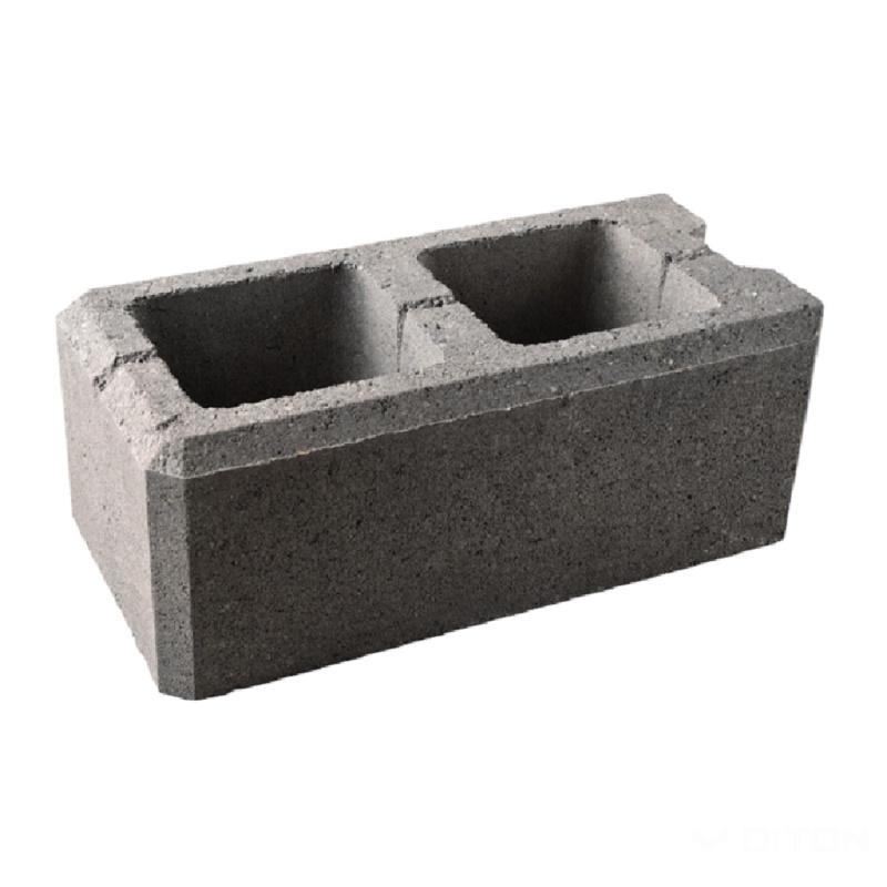 DITON Zdicí prvek VISO koncový melír přírodní 40 x 20 x 15 cm