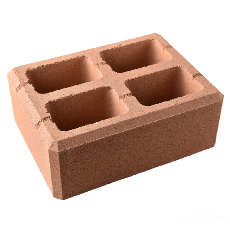 DITON Zdicí prvek VISO sloupkový melír cihlový 40 x 30 x 15 cm