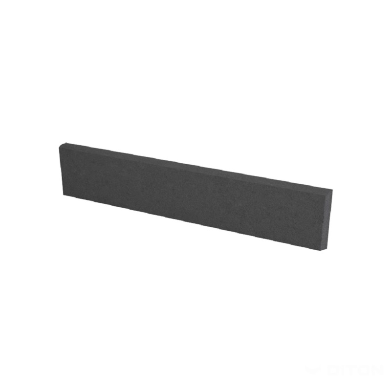 DITON Záhonový obrubník černý 100 x 5 x 25 cm