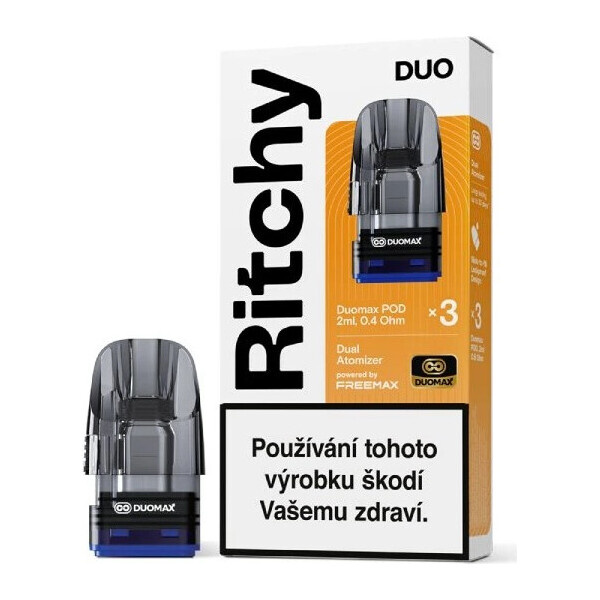 Ritchy DUO Pod Cartridge DUOMAX Pack (3pcs) 0.4ohm