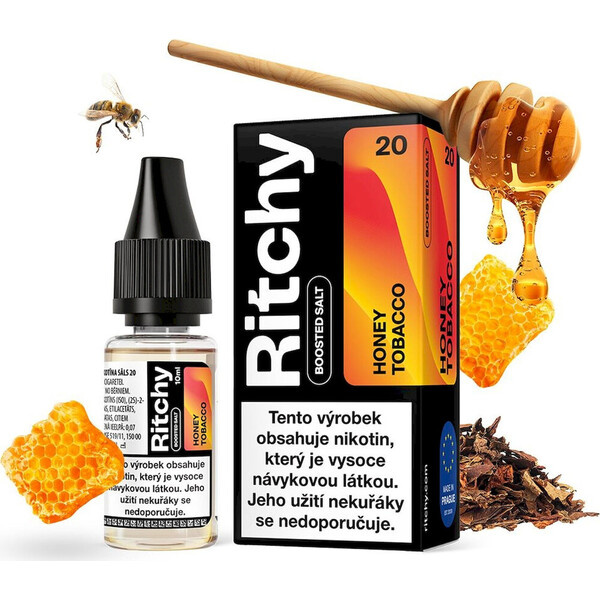 Ritchy Salt Honey Tobacco 10 10ml
