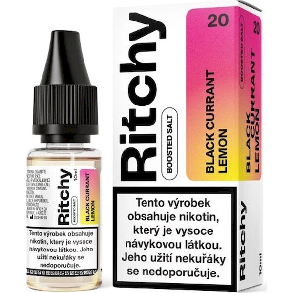 Ritchy Salt Black Currant Lemon 20 10ml