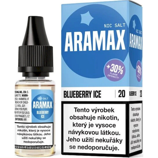 Aramax Salt Blueberry Ice 20 10ml
