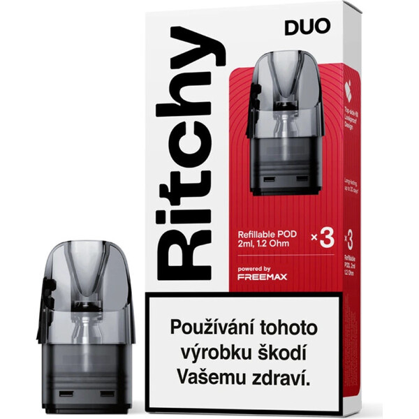 Ritchy DUO Pod Cartridge Pack (3pcs) 1.2ohm