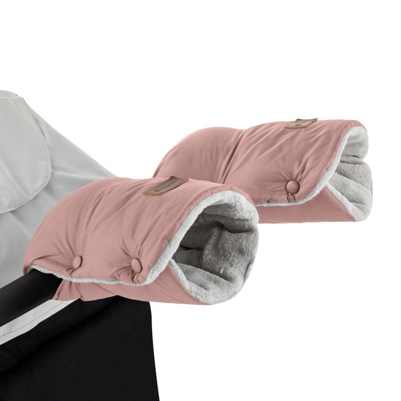 Petite&Mars Jasie Dusty Pink rukávníky na kočárek 1 ks