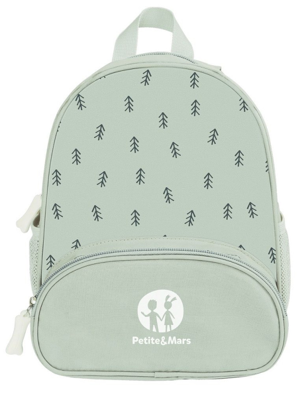 Petite&Mars Batůžek dětský Backie Grey Hills