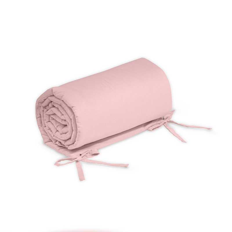 Petite&Mars Mantinel ochranný do postýlky TILLY MAX Dusty Pink 360 cm
