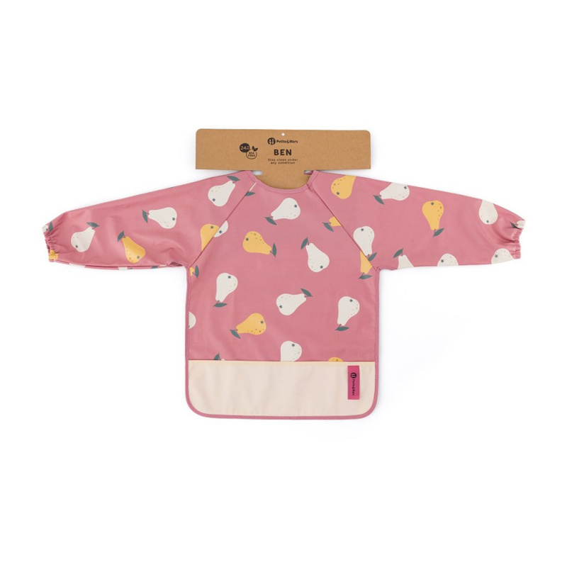 Petite&Mars Ben bryndák s dlouhými rukávy 2 y+ Pink Pears 1 ks