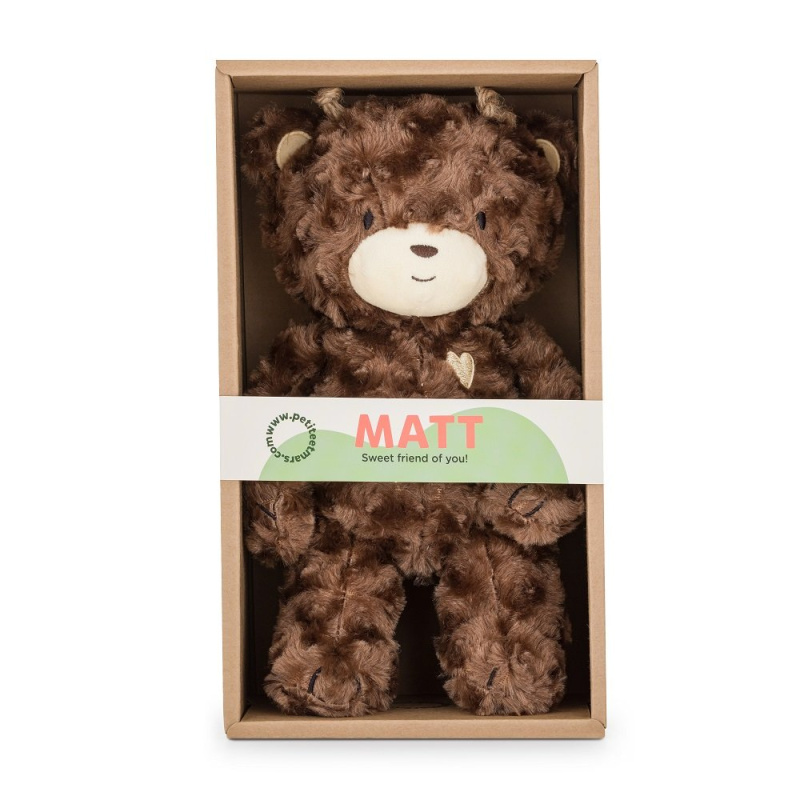 Petite&Mars Hračka plyšová medvídek Matt