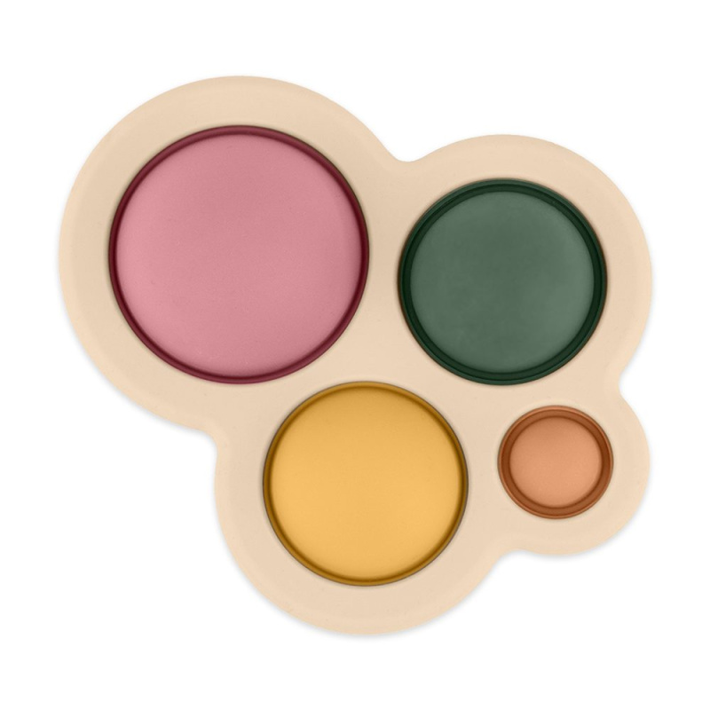 Petite&Mars Chill out aktivity hračka 6 m+ Dusty Rose 1 ks