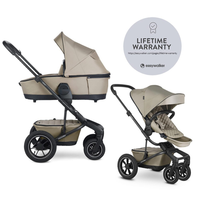 Easywalker Kočárek kombinovaný Harvey⁵ Premium 2v1 Pearl Taupe LITE AIR