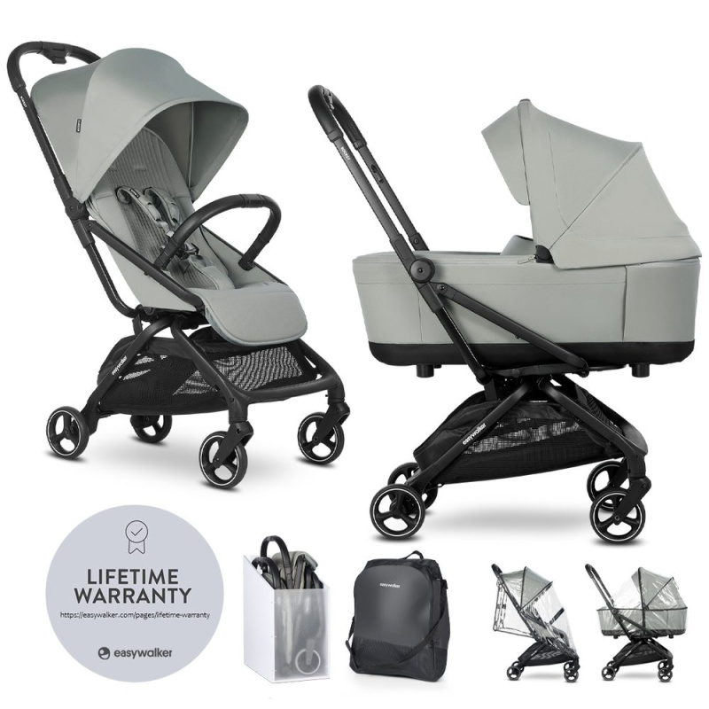 Easywalker Kočárek kombinovaný Rockey S Fresh Green