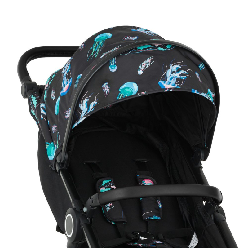 Petite&Mars Stříška ke kočárku Street2 Limited 100 - PETITE&MARS Stříška ke kočárku Street2 Limited 100 Jellyfish