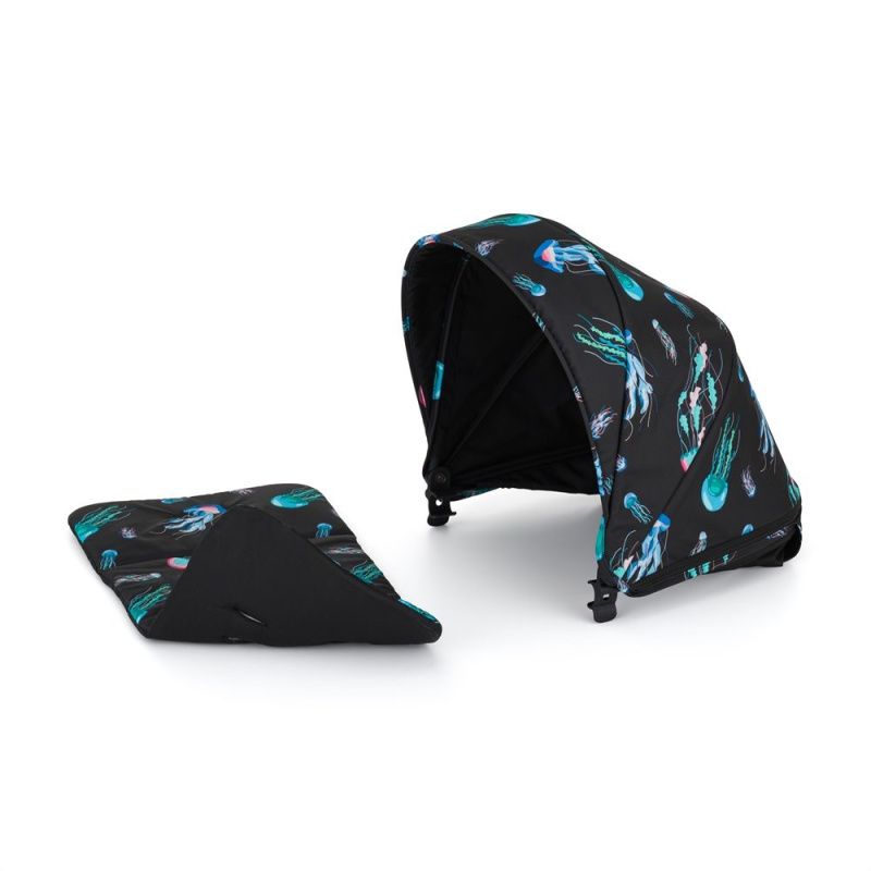 PETITE&MARS Stříška ke kočárku Royal3 Limited 100 Jellyfish - PETITE&MARS Stříška ke kočárku Royal3 Limited 100 Jellyfish