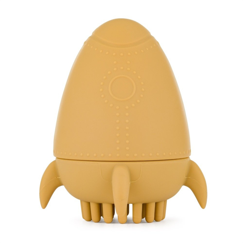 Petite&Mars Splashy Rocket 6m+ hračka do vody Intense Ochre 1 ks