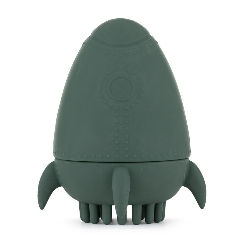 Petite&Mars Splashy Rocket 6m+ hračka do vody Misty Green 1 ks