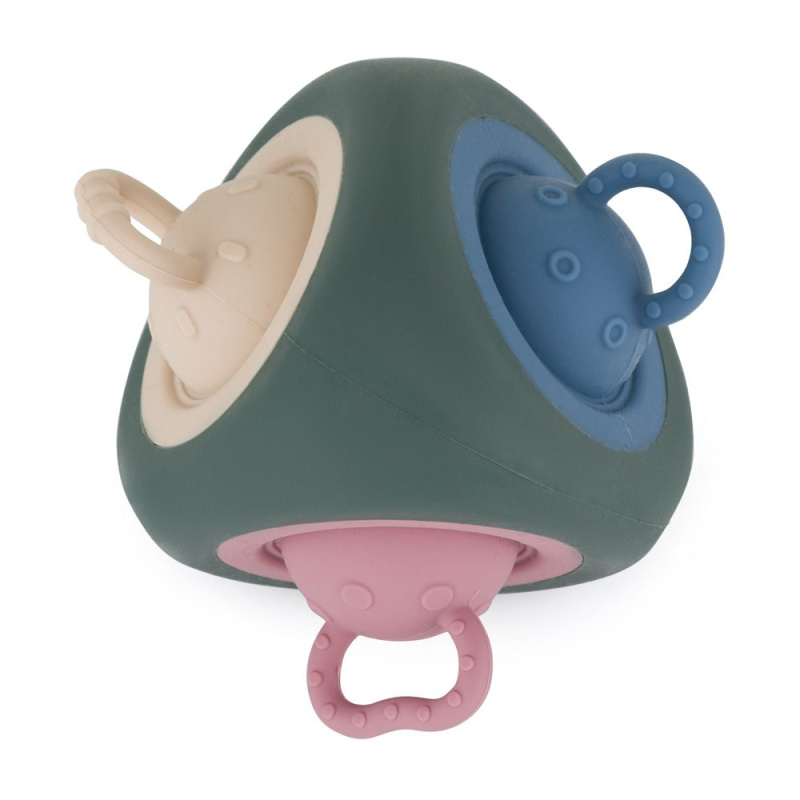 Petite&Mars Pop Up Triangle 10m+ kousátko Misty Green 1 ks