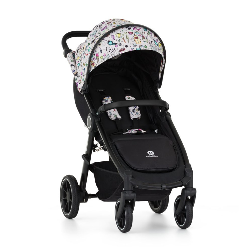 PETITE&MARS Kočárek sportovní Street2 RWS Black Limited 100 Tattoo - Black Limited 100 Tattoo