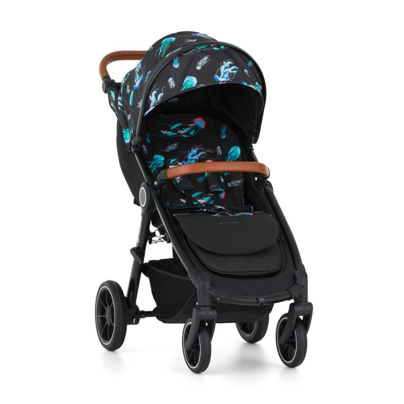 Petite&Mars Street2 RWS Oak Limited 100 Elegant Birds Complete - PETITE&MARS Kočárek sportovní Street2 RWS Oak Limited 100 Jellyfish Complete