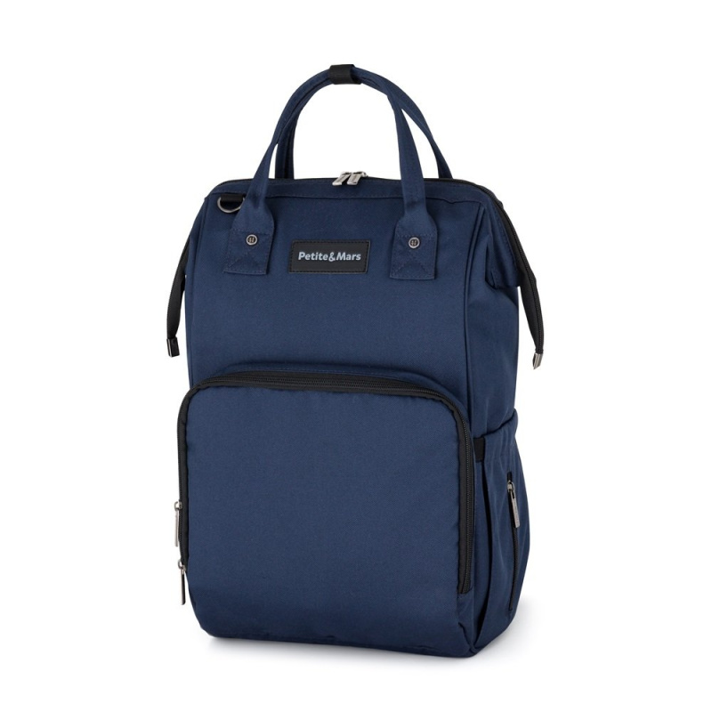 Přebalovací batoh na kočárek Petite&Mars Jackob Dark Blue