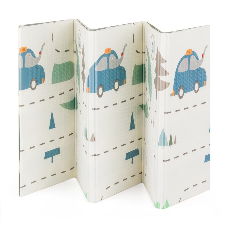 PETITE&MARS Podložka na hraní skládací Campy Cars&Arabesca - PETITE&MARS Podložka na hraní skládací Campy Cars&Arabesca