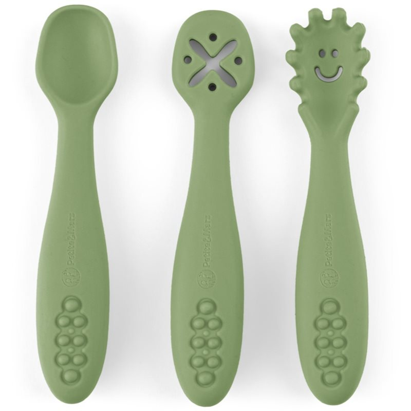 Petite&Mars Take&Match 6m+ lžička pro děti Sweet Pea 3 ks
