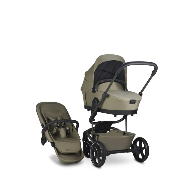 EASYWALKER Set XL kočárek kombinovaný Harvey NXT s příslušenstvím - Moss Green