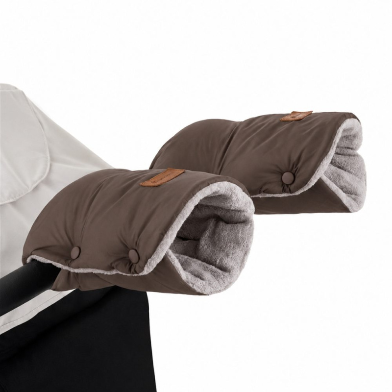 Petite&Mars rukávník na kočárek Jasie dark walnut