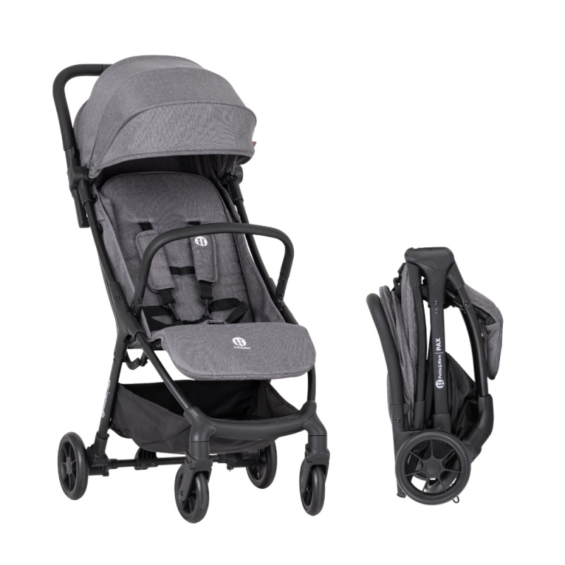 Petite&Mars sportovní kočárek Pax ultimate grey