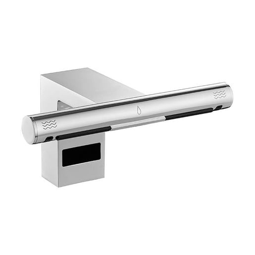 Senzorová elektronická umyvadlová baterie s osoušečem rukou Jet Dryer AIRTAP hranatá chrom 8596220010643