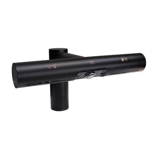 Umyvadlová baterie s osoušečem rukou Jet Dryer AIRTAP kulatá černý lak 8596220013408