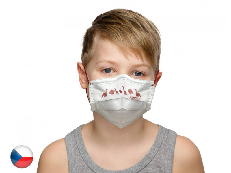 Batist Medical 10x České nano roušky pro děti - 26 Kč/ks