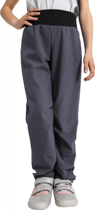 Dětské funkční kalhoty UNUO Action, Šedá Velikost: 128/134