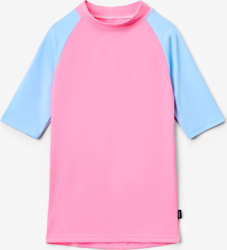 Dětské triko s UV ochranou UNUO 50+, Růžová Velikost: 134/140