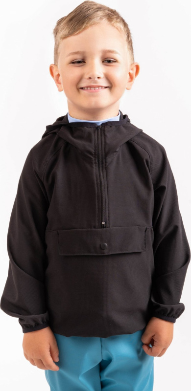 Dětská větrovka UNUO Černá Velikost: 134/140