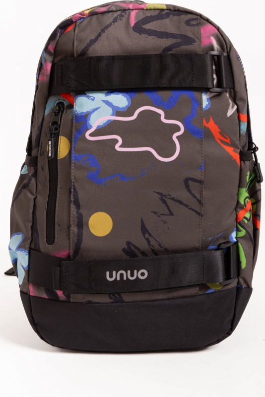 Dětský batoh UNUO Run, 16l, Khaki, Fantazie Velikost: Rozměry: 40 x 26 x 14 cm