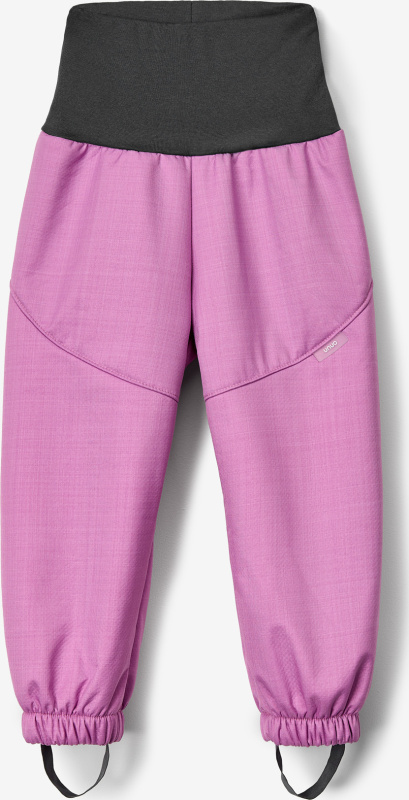 Softshellové kalhoty s beránkem Light, Fialová - vel. 86/92