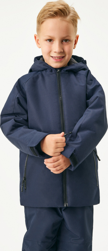 Dětská zimní bunda UNUO Polar, Tm. Modročerná Velikost: 92/98