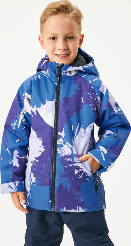 Dětská zimní bunda UNUO Polar, Modrá, Variace Velikost: 140/146