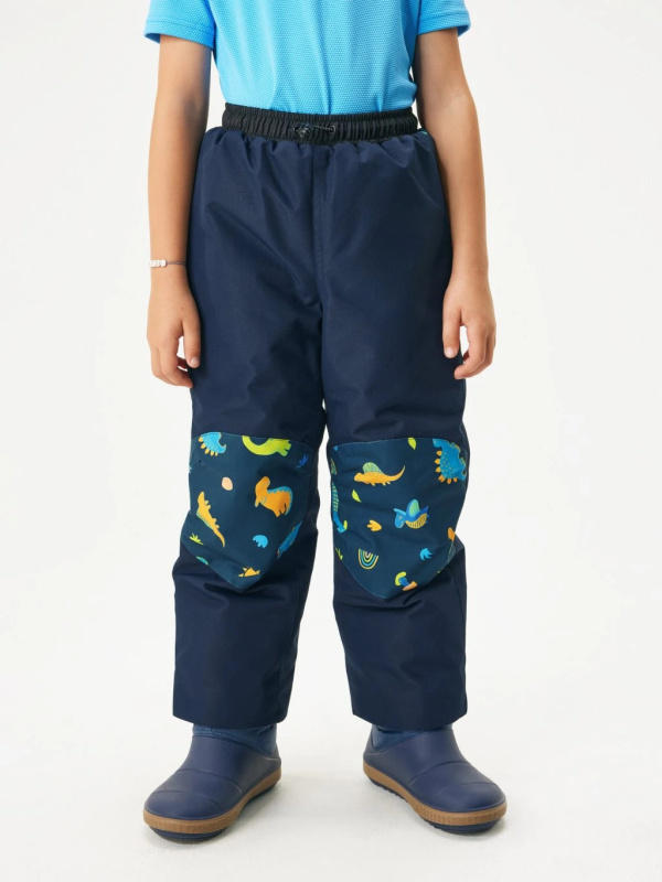 Zimní rostoucí oteplovačky Polar, Tm. Modročerná, Dinosauři - vel. 92/98