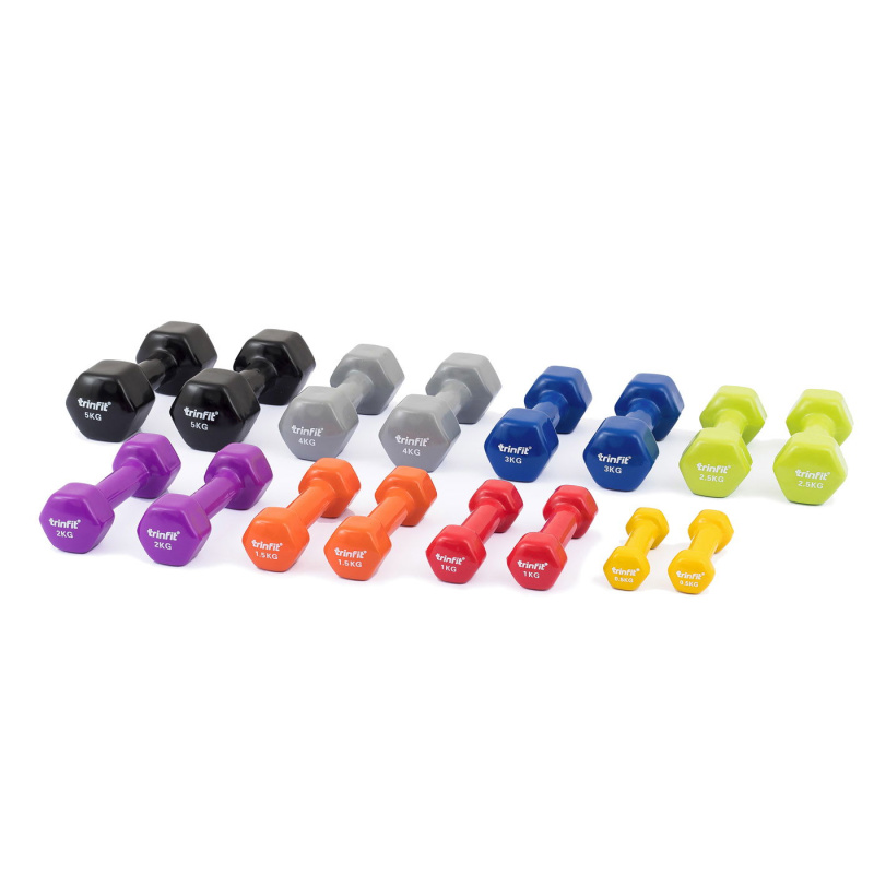 TRINFIT Činky na aerobic 0,5 až 5 kg varianta 0,5 kg - 1ks