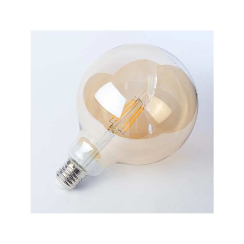 Tesla Lighting LED žárovka Globe G125 Vintage E27, 4,2 W, 380 lm, 2400 K