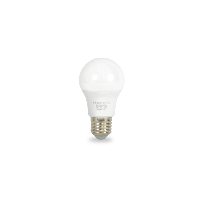 LED žárovka bulb 5W E27 6500K 500LM