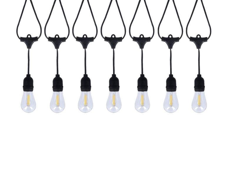 Párty řetěz - 15LED, délka 13,5m+2m