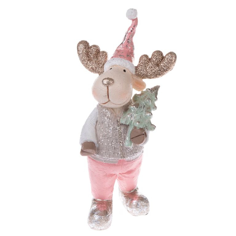 Polyresinový sobík, 20 cm