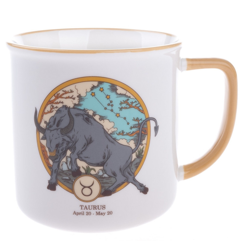 Porcelánový hrnek zvěrokruh - býk 460ml