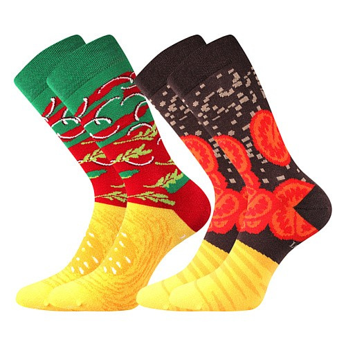 HAMBURGER veselé ponožky Lonka 38-41 mix barev