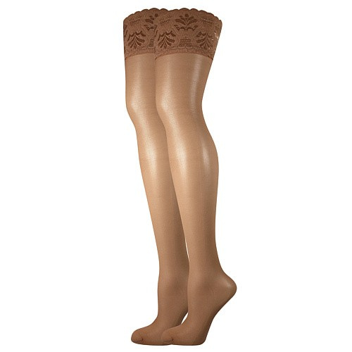 LADY hold-ups 20 DEN samodržící punčochy Lady B béžová S