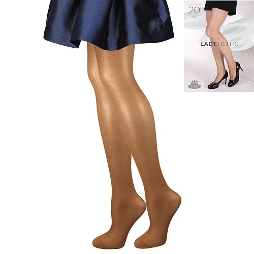 LADY tights 20 DEN punčochové kalhoty Lady B béžová S