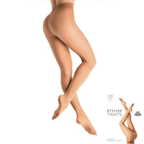 STYLISH tights 17 DEN punčochové kalhoty Lady B opal S